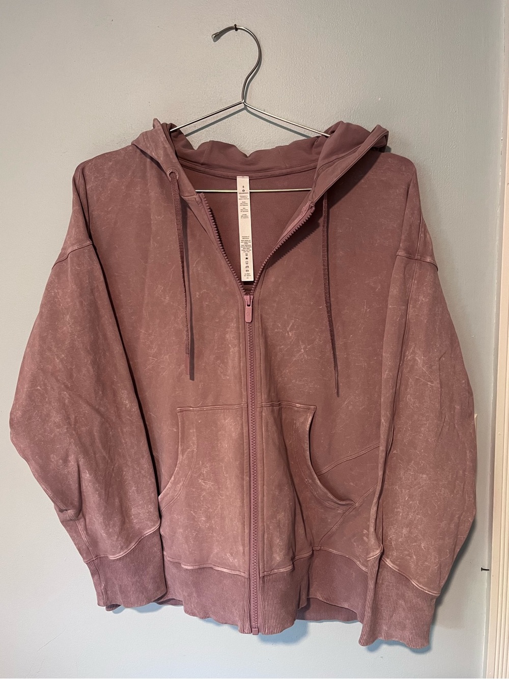 Lululemon Ready to Roll Hoodie in Washed Vintage Mauve